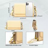 LADIES DUAL ZIPPER PURSE