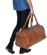 Classic Duffle Leather Bag