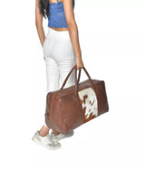 Cow Fur Travel Duffle Bags