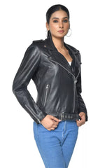 LADIES BIKER JACKET