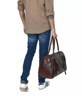 Classic Duffle Leather Bag