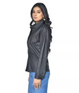 SHEEP LEATHER DRESS SHIRT