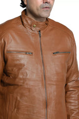 MEN’S CONTEMPORARY LEATHER JACKET