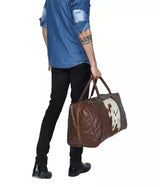 COW FUR TRAVEL DUFFLE Bag