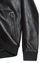 MEN’S LEATHER JACKET With HOOD