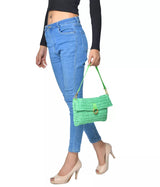 NATURAL STRAW SHOULDER BAG