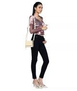 LADIES DUAL ZIPPER PURSE