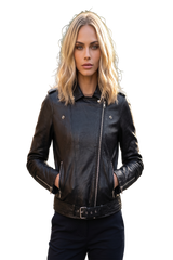 LADIES BIKER JACKET