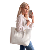 CLASSIC WHITE TOTE