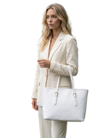CLASSIC WHITE TOTE