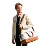 FASHION ENTRÉE LEATHER JACKET & BAG