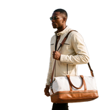 FASHION ENTRÉE LEATHER JACKET & BAG