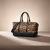 LEOPARD TRAVEL DUFFLE