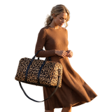 LEOPARD TRAVEL DUFFLE