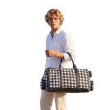 WOVEN JACQUARD TRAVEL DUFFLE Bag