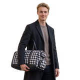 WOVEN JACQUARD TRAVEL DUFFLE Bag
