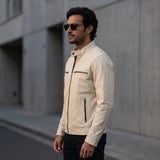 MEN’S CONTEMPORARY LEATHER JACKET