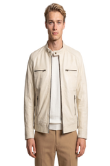 MEN’S CONTEMPORARY LEATHER JACKET