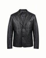 MEN'S LEATHER SPORTS JACKET