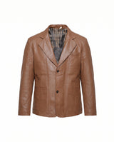 MEN'S LEATHER SPORTS JACKET
