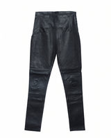 LADIES STRETCH LEATHER PANTS