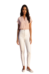 LADIES STRETCH LEATHER PANTS