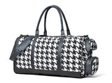 Woven Jacquard Travel Duffle Bag for Women