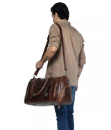 Classic Duffle Leather Bag