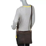 CONTEMPORARY SHOULDER BAG Brown