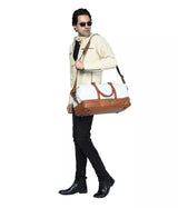FASHION ENTRÉE LEATHER JACKET & BAG