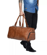 Classic Duffle Leather Bag
