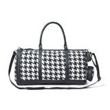 Woven Jacquard Travel Duffle Bag