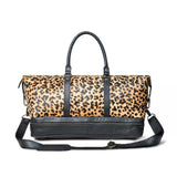 LEOPARD TRAVEL DUFFLE Bag
